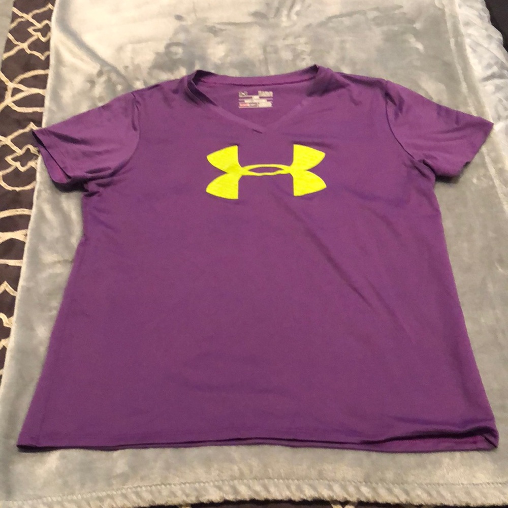 Under Armour Girls’ Size L Heat Gear T
